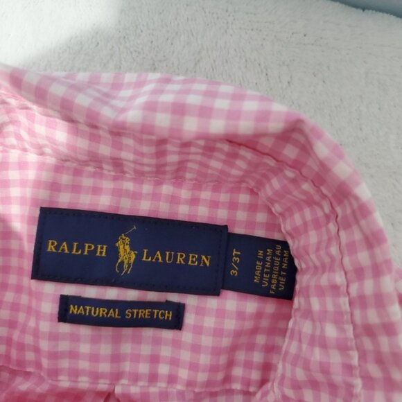 Ralph Lauren set of 2 boys long sleeve button down shirts sz 3T - Picture 5 of 15
